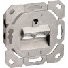 GOOBAY ��������� ����� CAT 6a 2x RJ45 80x80mm ����� - (68572)