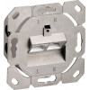 GOOBAY ��������� ����� CAT 6e 2x RJ45 80x80 ����� - (68246)