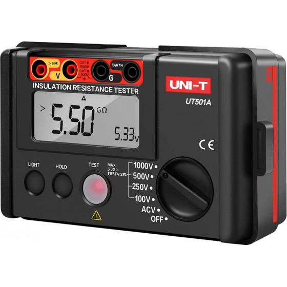 UNI-T Tester ������� 100V/250V/500V/1000V - (UT501A)