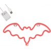 GloboStar ��������� ������� ������� �������� NEON LED �������� BATMAN 5W �� ������� ����������� USB - ��������� 3xAAA (��� ���������������) - ������� - (78579)