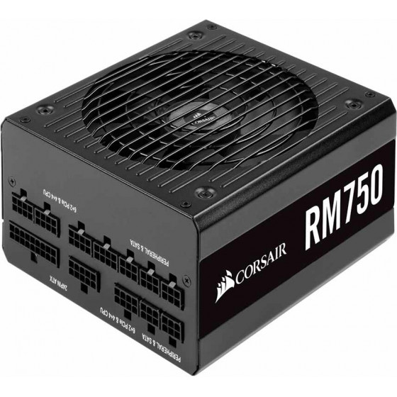 Corsair RM Series RM750 - 750 Watt 80 PLUS Gold Certified Fully Modular PSU - (CP-9020195-EU)