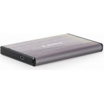 Gembird USB 3.0 2.5 Enclosure Brushed Aluminum Light Grey - (EE2-U3S-3-LG)