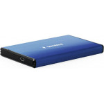 Gembird USB 3.0 2.5 Enclosure Brushed Aluminum Deep Blue - (EE2-U3S-3-DB)