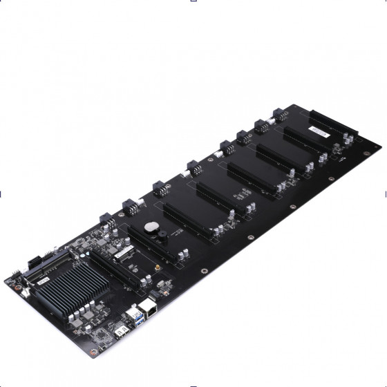 Colorful CF-3865U BTC 8-graphics-card (Motherboard + CPU) PCI-E pitch 65MM Supports 1660S, 20 & 30 - (110003202301)