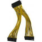 Powertech ������� �������� 24pin �� 2x 24pin , 0.20m - (CAB-W042)