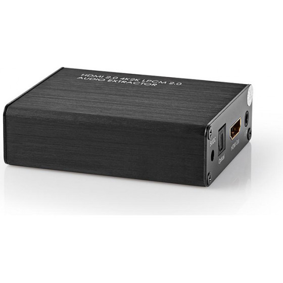 Nedis VEXT3470AT HDMI Extractor HDMI Input HDMI Output / Toslink Female / 1x 3.5