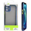 Lime ���� Iphone 12 6.1 Hardshell Fusion Camera Guard Blue With Yellow Keys
