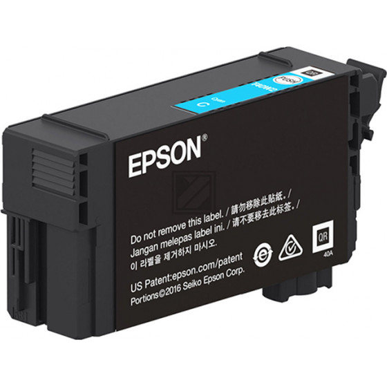 Epson Ink Singlepack UltraChrome XD2 Cyan - (C13T40D240)