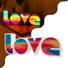 GloboStar �������� ����������� ������������ ��������� LED �������� MULTICOLOR LOVE 2W �� �������� On/Off & ������� ����������� USB - ��������� 3xAAA (��� ���������������) ����� ����� 6000K - (76553)