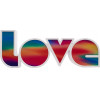 GloboStar �������� ����������� ������������ ��������� LED �������� MULTICOLOR LOVE 2W �� �������� On/Off & ������� ����������� USB - ��������� 3xAAA (��� ���������������) ����� ����� 6000K - (76553)