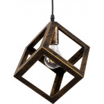 GloboStar CUBE �������� �������� ��������� ������ �������� 1 x E27 ����� ������� ��������� ������ �25 x �25 x �25cm - (00803)