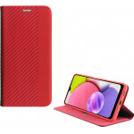 Idol 1991 ���� Samsung A03s A037 6.5 Elite Anti-RFID Book Stand Red - (5205308298141)