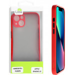 Lime ���� Iphone 13 6.1 Hardshell Fusion Camera Guard Red With Black Keys