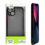 Lime ���� Iphone 13 MINI 5.4 Hardshell Fusion Camera Guard Black With Red Keys