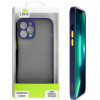 Lime ���� Iphone 13 Pro Max 6.7 Hardshell Fusion Camera Guard Blue With Yellow Keys