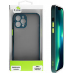 Lime ���� Iphone 13 Pro Max 6.7 Hardshell Fusion Camera Guard Dark Green With Yellow Keys