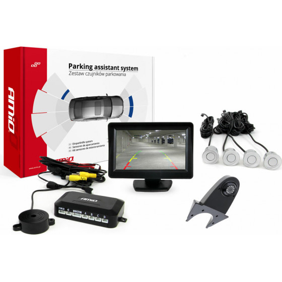 Amio ������� ������������� �� 4 ������ ����� ������ Infrared ��� ����� 4.3 HD-502-IR - (02677)