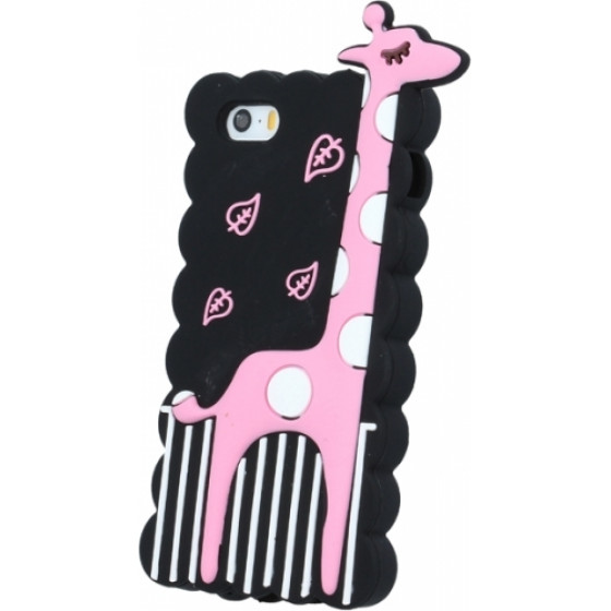 iSelf SPD TPU Giraffe 2 Samsung A3 2017 Black Backcover - (SPDGIR2SA317B)