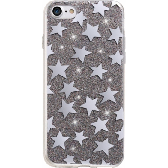 iSelf SPD TPU Stars Iphone X/ XS BLACK Backcover - (SPDSTAIPXB)