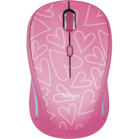 Trust Yvi FX Wireless Mouse - pink - (22336)