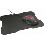 Trust Ziva Gaming Mouse and mouse pad - (21963)
