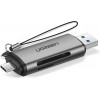 Ugreen 2-in-1 USB 3.0 / USB-C Card Reader - (50706)