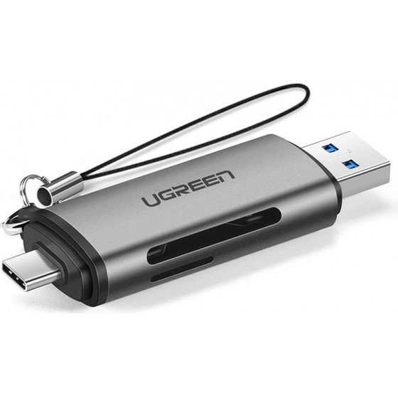 Ugreen 2-in-1 USB 3.0 / USB-C Card Reader - (50706)