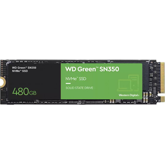 Western Digital Green SN350 NVMe 480GB SSD - (WDS480G2G0C)