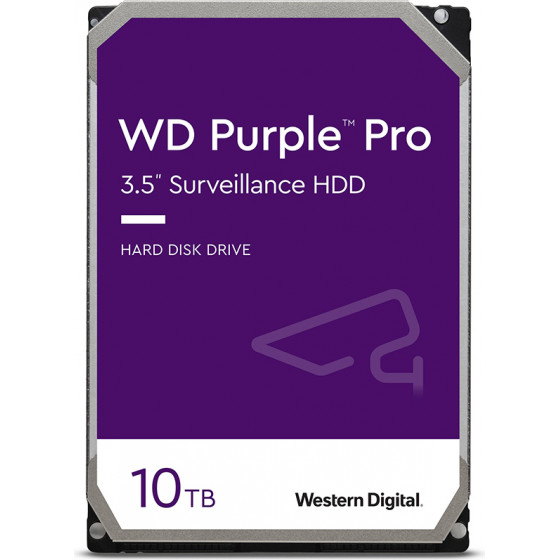 Western Digital Purple Pro Surveillance Hard Drive 10 TB - (WD101PURP)