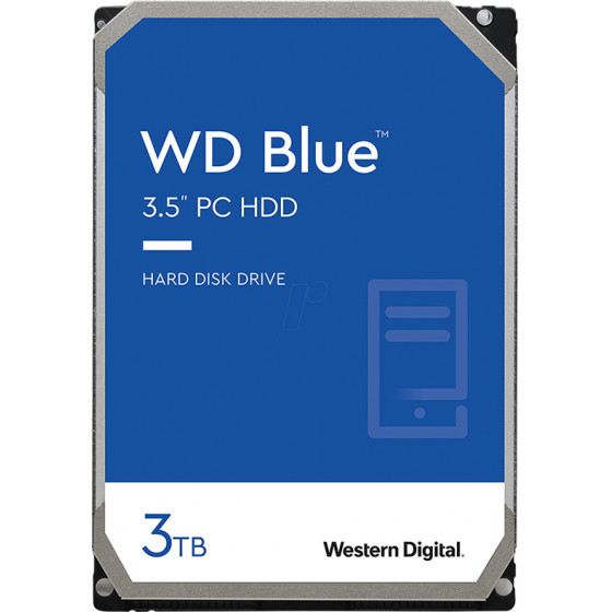 Western Digital ���������� ������� ������ 3TB (Blue 3.5) (CMR) - (WD30EZAZ)