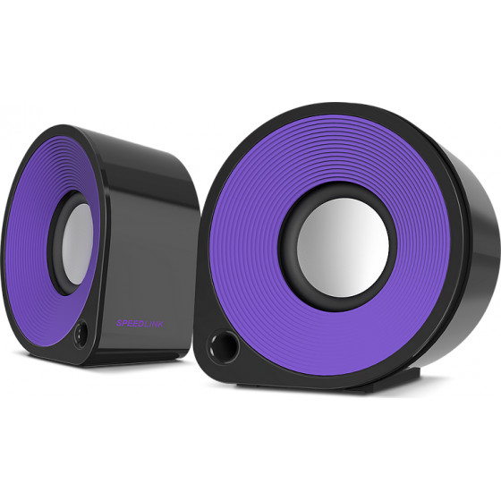 Speedlink SL-810000-BKVT , Ellipz Stereo Speakers, Violet