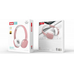 XO BE23 Stereo Wireless Headphone Rose Gold