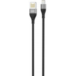 XO NB-188 2.4A Double-sided pluggable USB lightning 1M Gray