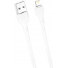 XO NB200 2.4A USB cable lightning 2M White