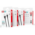 XO NB200 2.4A USB cable TypeC 2M Black