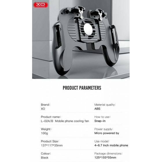 XO-H6B Radiator handle(Charging)