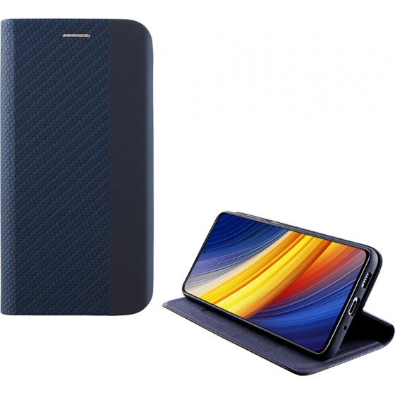 Idol 1991 ���� Xiaomi POCO X3/POCO X3 Pro 6.67 Elite Anti-RFID Book Stand Blue - (5205308301278)
