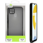 Lime ���� Realme C21 6.5 Hardshell Fusion Camera Guard Black With Black Keys