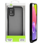 Lime ���� Samsung A03s A037 6.5 Hardshell Fusion Camera Guard Black With Black Keys - (5205308301575)