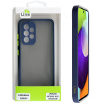Lime ���� Samsung A52S/A52 A525/A526/A528 6.5 Hardshell Fusion Camera Guard Blue With Yellow Keys