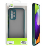 Lime ���� Samsung A52S/A52 A525/A526/A528 6.5 Hardshell Fusion Camera Guard Dark Green With Yellow Keys