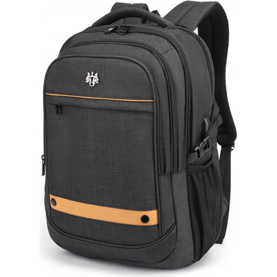Golden Wolf ������ ������ GB00370, �� ���� laptop 15.6, 25L, ����� - (GB00370-BK)