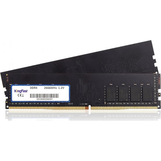 kingfast ����� DDR4 UDIMM , 16GB, 2666MHz, CL19 - (KF2666DDCD4-16GB)