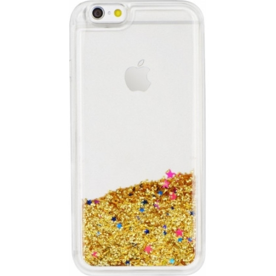 Senso Glitter Sand Huawei Y5 2017 / Y6 2017 Gold Backcover - (SGSHUAY517G)