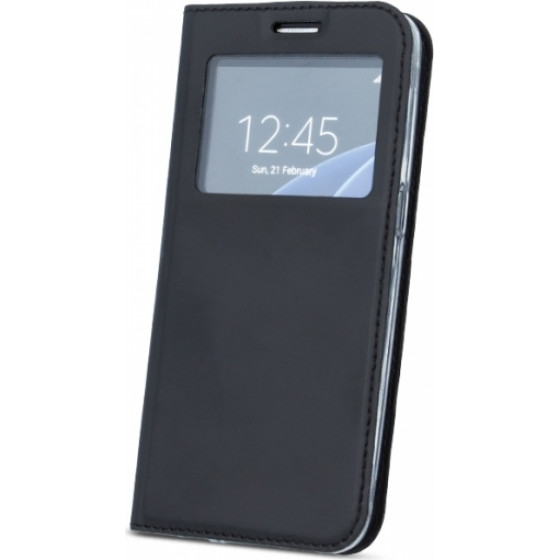 Senso Window Stand Book Case Huawei P10 Lite Black - (SENWINHUAP10LB)