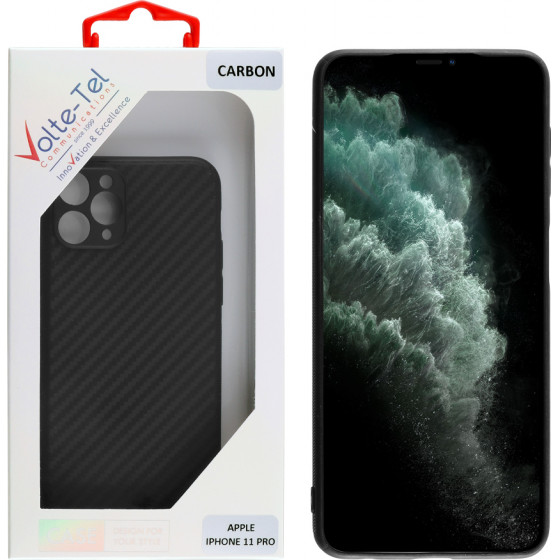 Volte-Tel ���� iPhone 11 Pro 5.8 Carbon Camera Protective Black - (5205308299476)