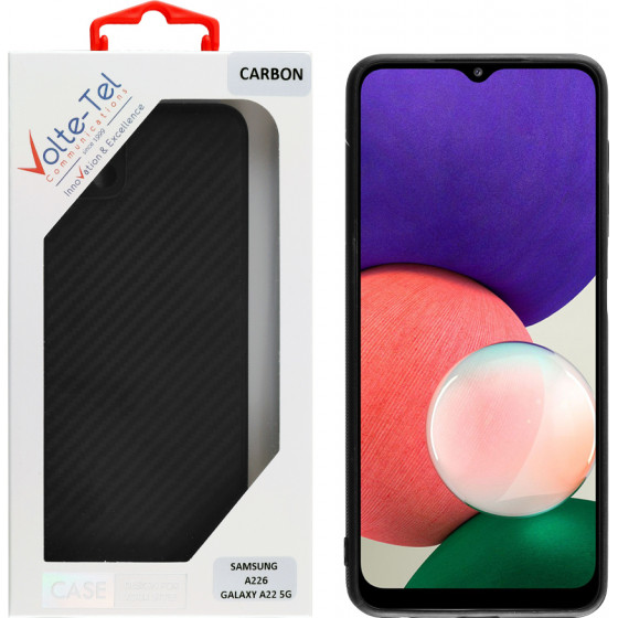 Volte-Tel ���� Samsung A22 5G A226 6.5 Carbon Camera Protective Black - (5205308299551)