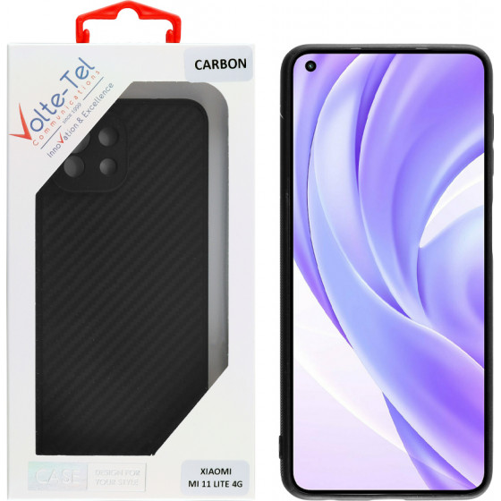 Volte-Tel ���� Xiaomi MI 11 Lite 4G 6.55 Carbon Camera Protective Black - (5205308299575)