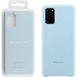 SAMSUNG ���� S20 PLUS G985 SILICONE COVER SKY BLUE - (EF-PG985TLEGEU)