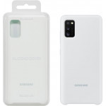 Samsung ���� A41 A415 Silicone Cover White - (EF-PA415TWEGEU)